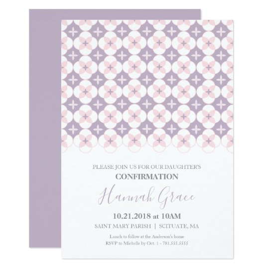 confirmation invitation girl s