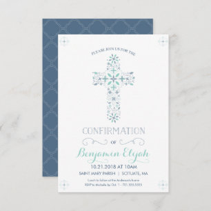 Confirmation Invitation - Invite with Cross