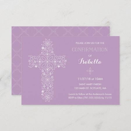 Confirmation Invitation - Pretty Invite