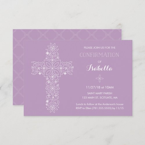 Confirmation Invitation _ Pretty Invite