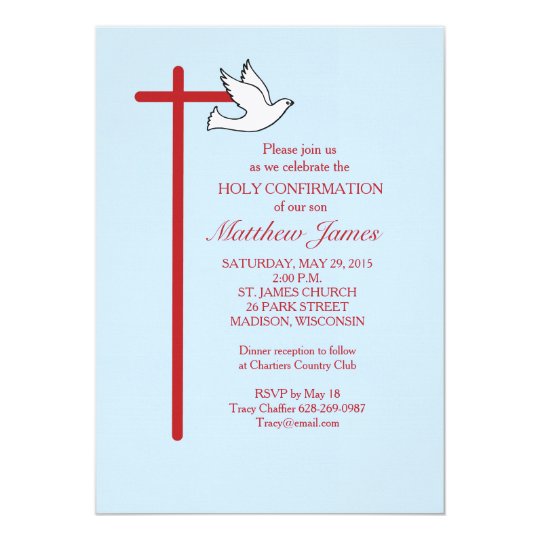 confirmation invitation