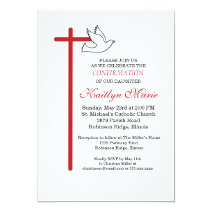 Catholic Confirmation Invitations 4