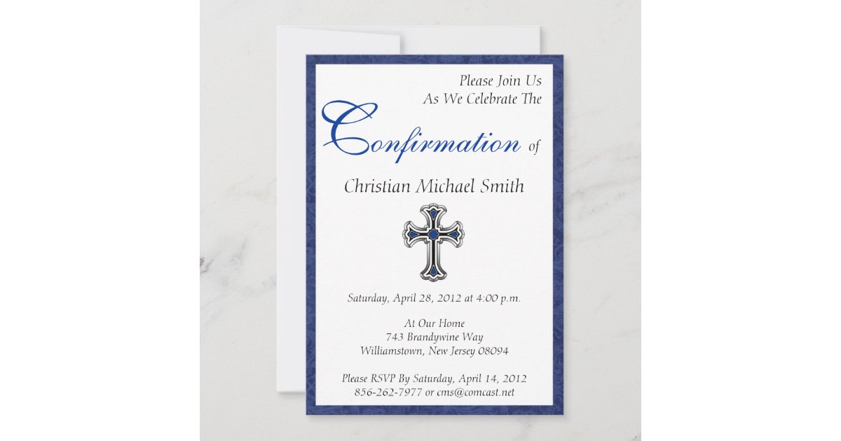 Confirmation Invite | Zazzle