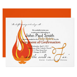confirmation invitation