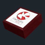 Confirmation White Dove on Red Circle  Gift Box<br><div class="desc">An elegant white dove represents the Holy Spirit. It is set of on a red circle,  which is the color of Confirmation. Select your gift for that special occasion as a young man or young lady is confirmed.</div>