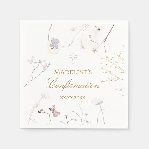 Confirmation wildflowers