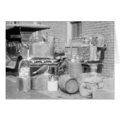 Confiscated Moonshine Still, 1922 (Front Horizontal)