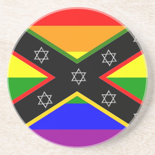ConFlag Drink Coaster (Front)