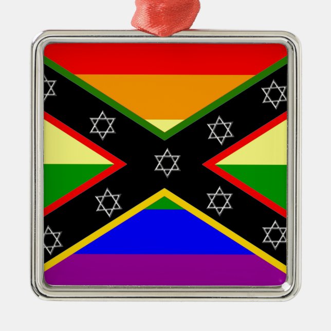 ConFlag Metal Ornament (Front)