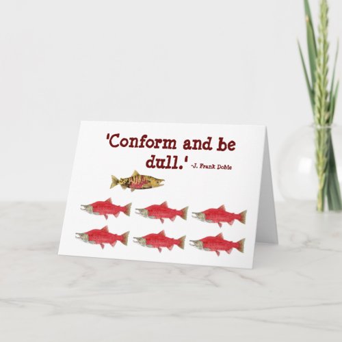 Conform  be dull Card