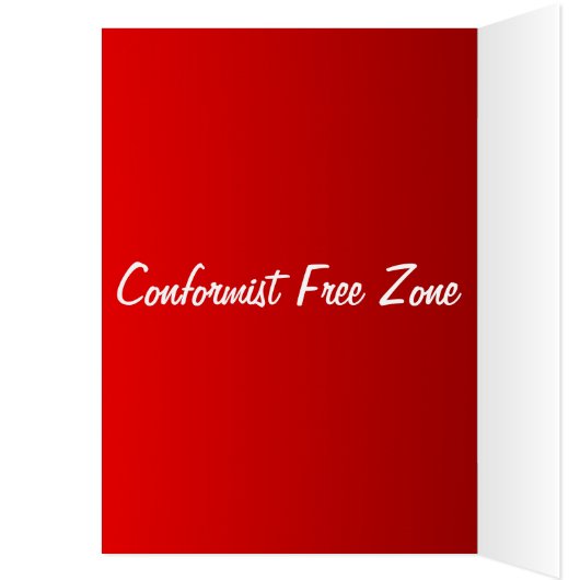Conformist Free Zone - Express Delivery (Inside (Left))