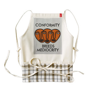Conformity 2 zazzle HEART apron