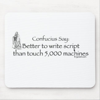 Confucious Mouse Pad