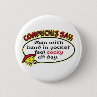 Confucious Pinback Button