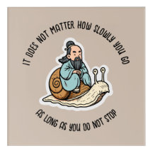 Confucius and the snail