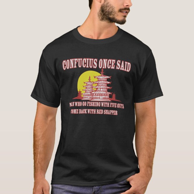 CONFUCIUS FISH T-Shirt (Front)
