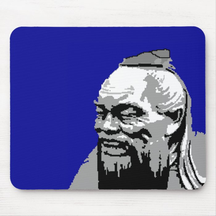 Confucius Portrait   Confucius Institute Mouse Pad