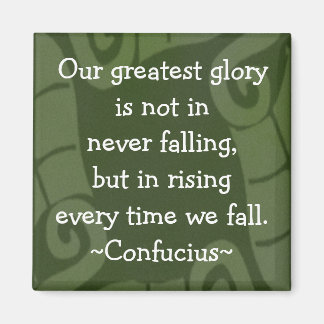 Confucius Quotation - Motivational Magnet