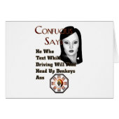 Confucius Says (Front Horizontal)