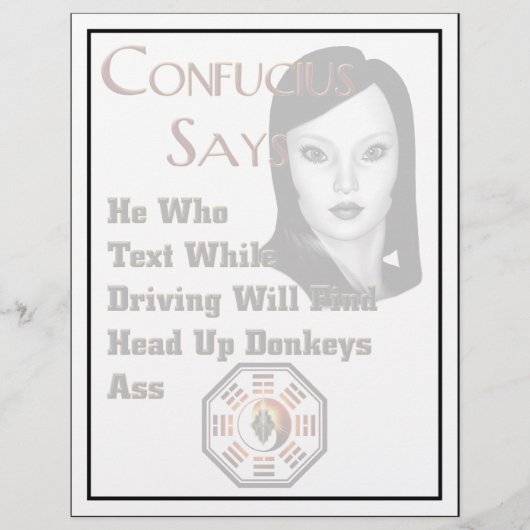 Confucius Says (Front)