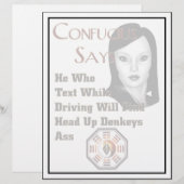 Confucius Says (Front/Back)