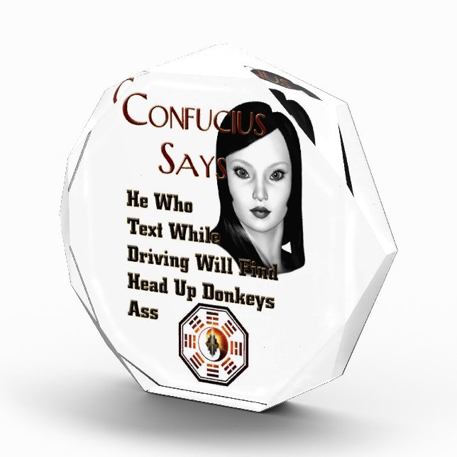 Confucius Says Award (Right)