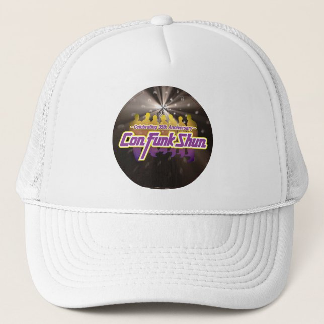 ConFunkShun Anniversary Trucker Hat (Front)