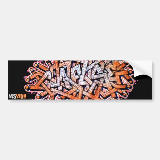 Confuse Bumper Sticker (Front)