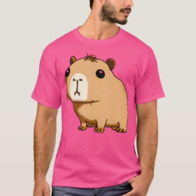 Confused Capybara T-Shirt (Front)