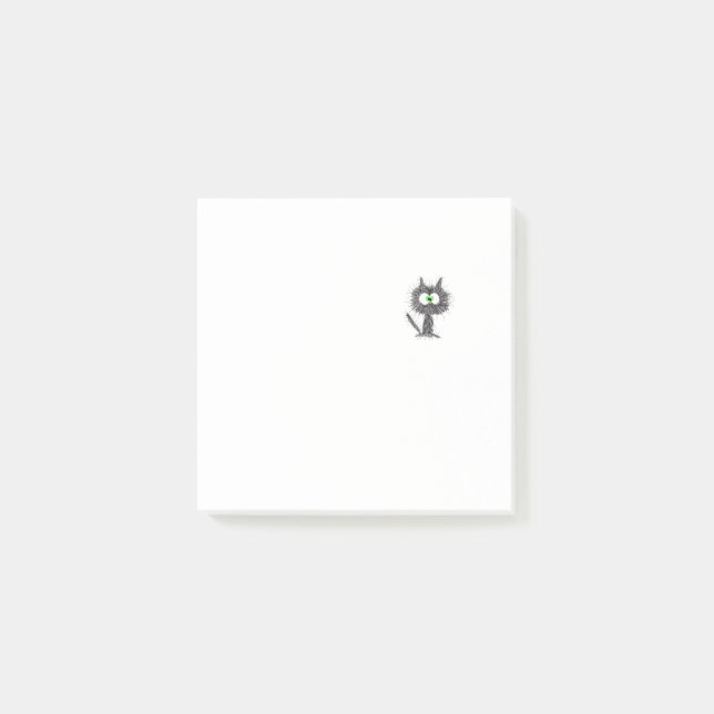 Confused Cat  Post-it Notes (Front)