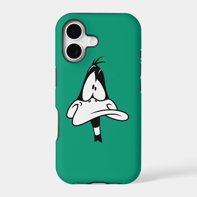 Confused DAFFY DUCK™ Face Iphone Case (Back)