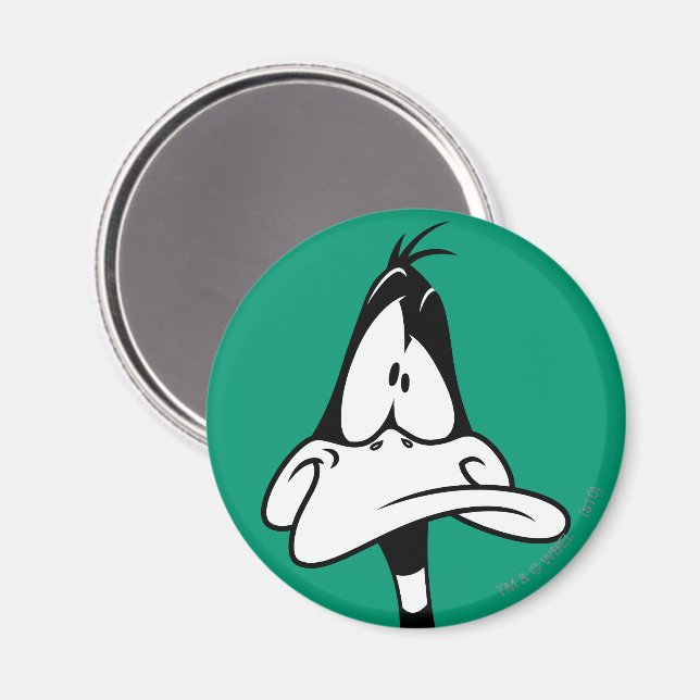 Confused DAFFY DUCK™ Face Magnet | Zazzle