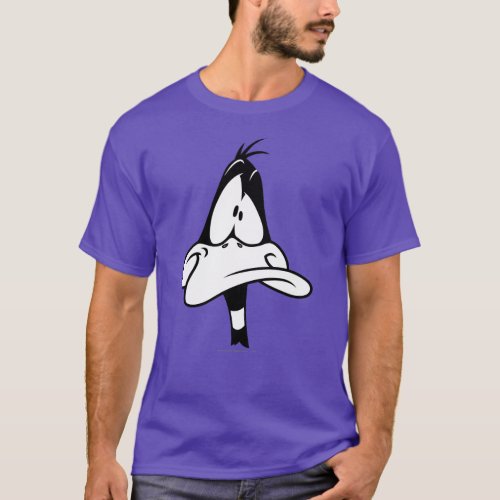 Confused DAFFY DUCK Face T_Shirt