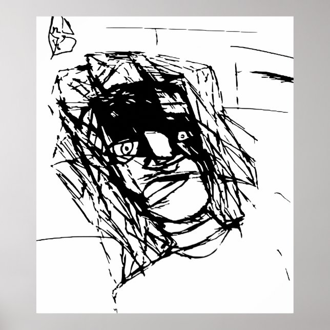 CONFUSED DREAD POSTER (Front)