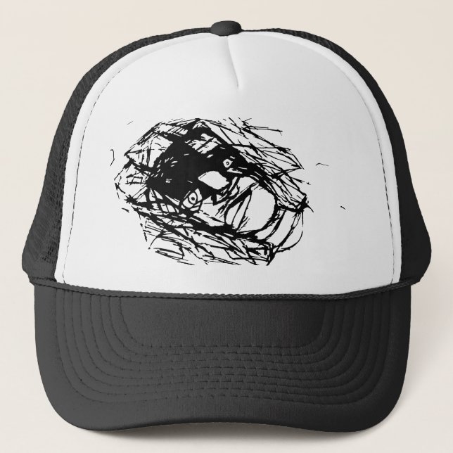 CONFUSED DREAD SVG TRUCKER HAT (Front)