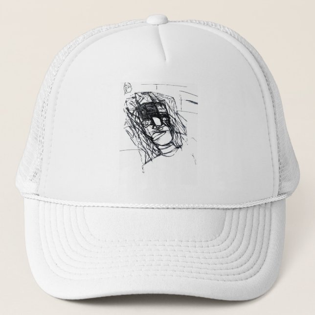 CONFUSED DREAD TRUCKER HAT (Front)