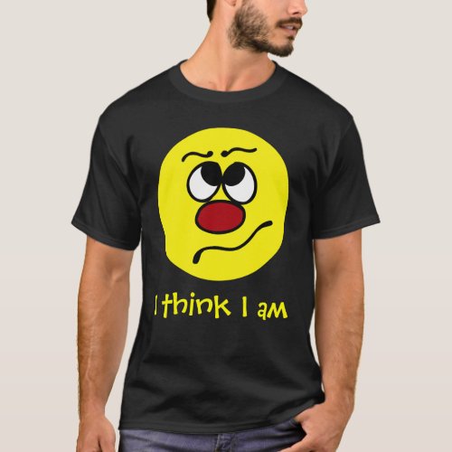Confused Face Grumpey T_Shirt