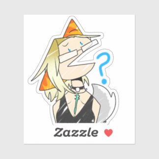 Confused Gloryheart Sticker