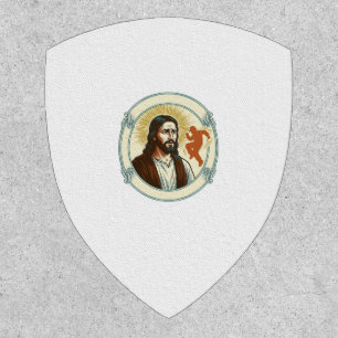 Confused Jesus Viral Dancing Trend Silhouette Vide Patch