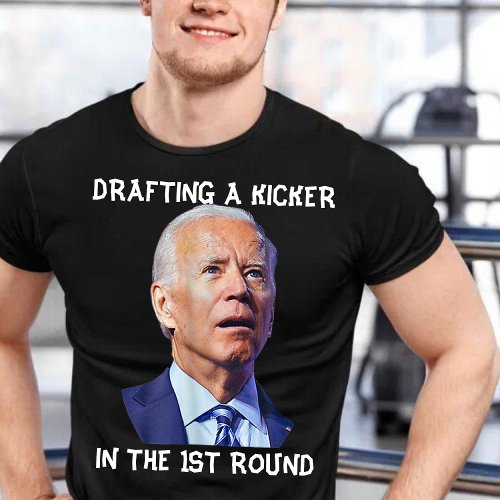 Confused Joe Biden Fantasy Football Loser Drafting T_Shirt