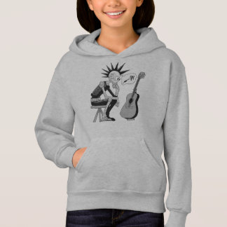 Confused Music Robot Hoodie