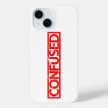 Confused Stamp iPhone 15 Case