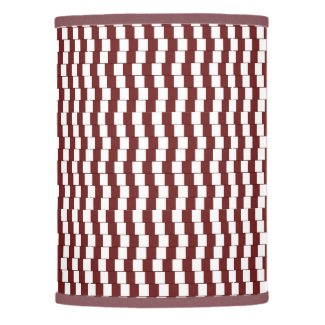 Confusing lines Bordeaux Lamp Shade