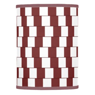 Confusing lines Bordeaux Lamp Shade