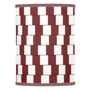 Confusing lines Bordeaux Lamp Shade