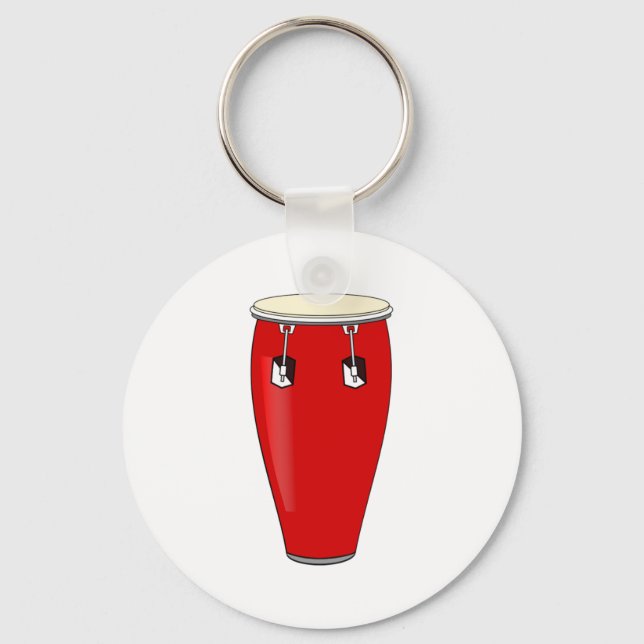 Conga Drum Keychain (Front)