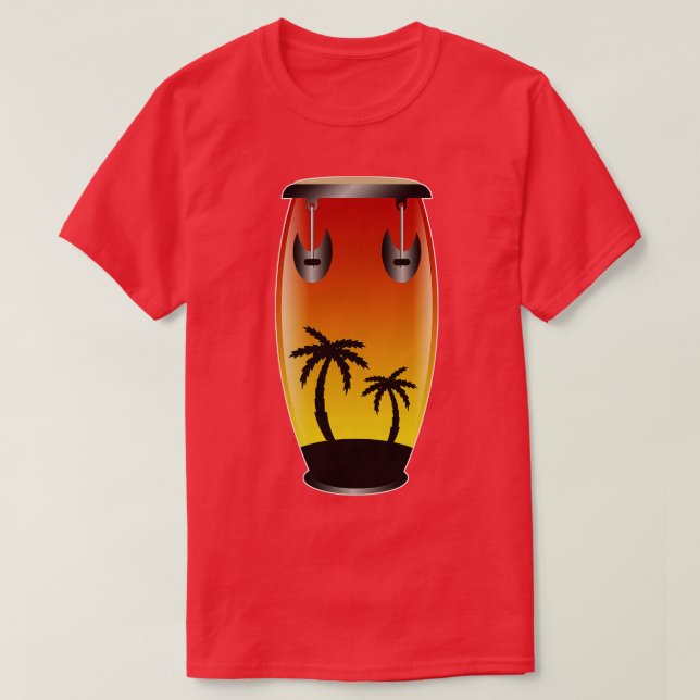 Conga Drum T-Shirt (Design Front)