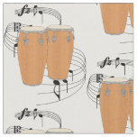 Conga Drums Fabric