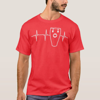 Conga Heartbeat ECG Gift T-Shirt