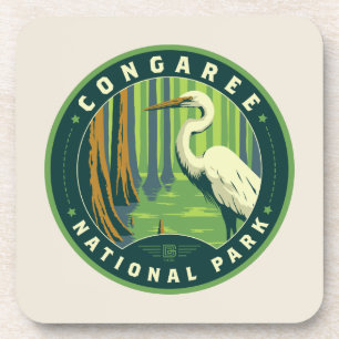 Congaree National Park Beverage Coaster
